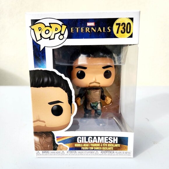New Funko Pop Gilgamesh Marvel the Eternals Pop! #730 Vinyl Figure Brand new Mak - Picture 1 of 8